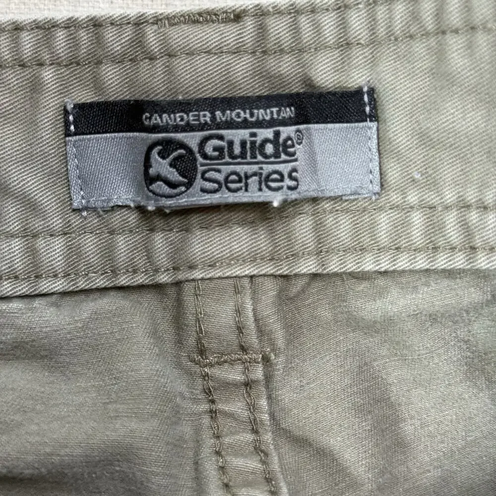 Gander Mountain Guide Series Straight Leg Cargo Pants Men Hiking Outdoors 36x30